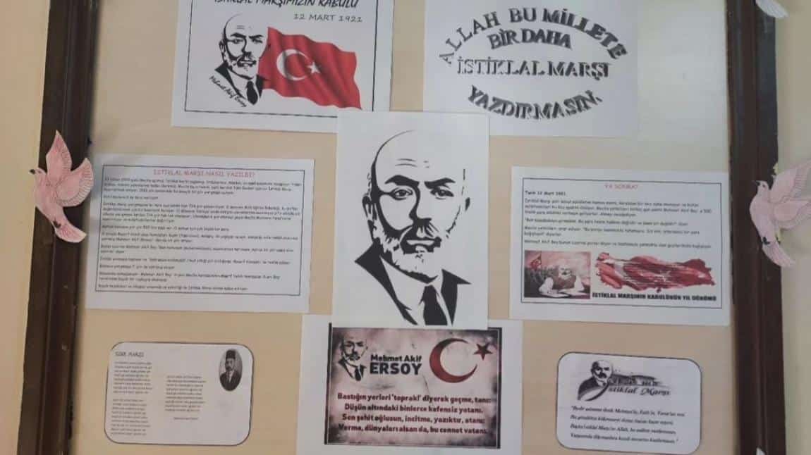 12 Mart İstiklal Marşı' nın Kabulü ve Mehmet Akif ERSOY’u Anma Günü 